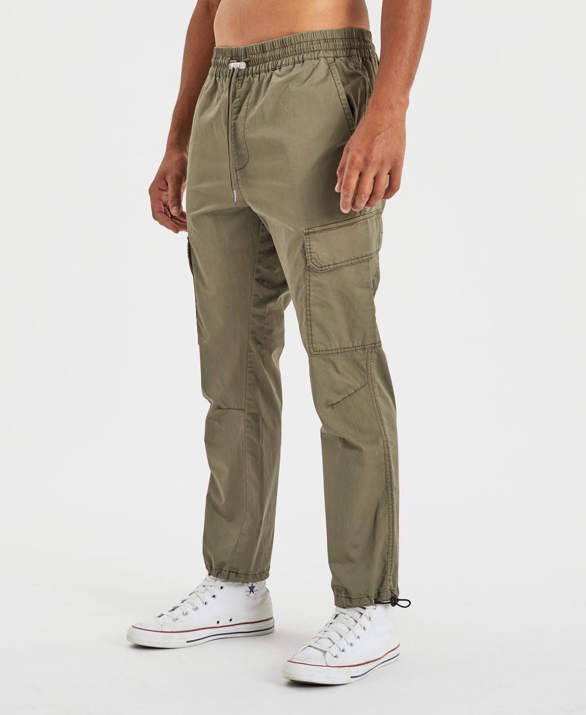 Pants and jeans Nike Life Men's Cargo Pants Khaki/ Khaki | Queens